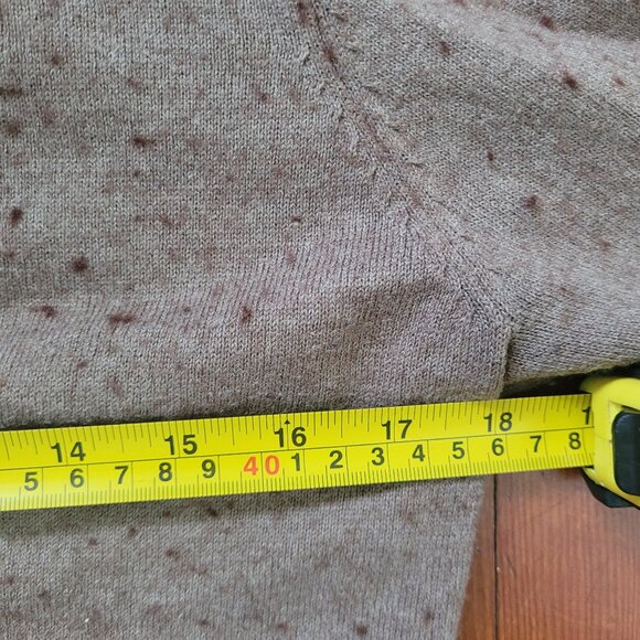 Textured Brown Cardigan, sz Small-Medium - Picture 6 of 10